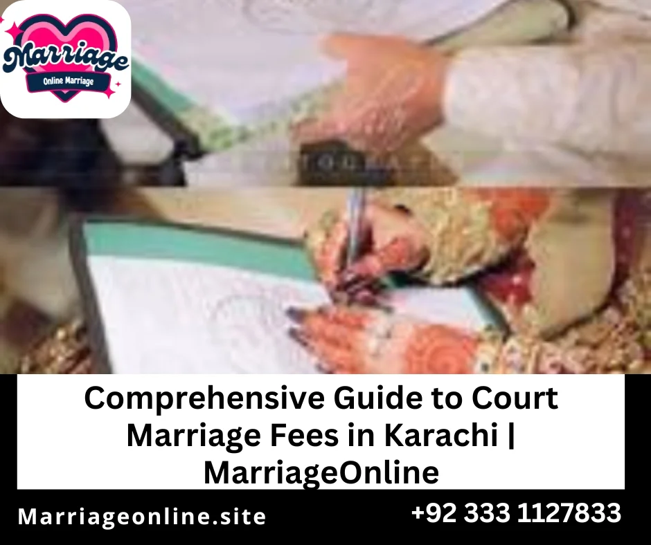 Civil marriage process Karachi