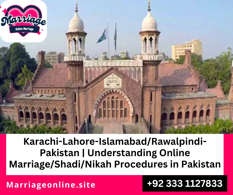 Online Nikah registration Pakistan