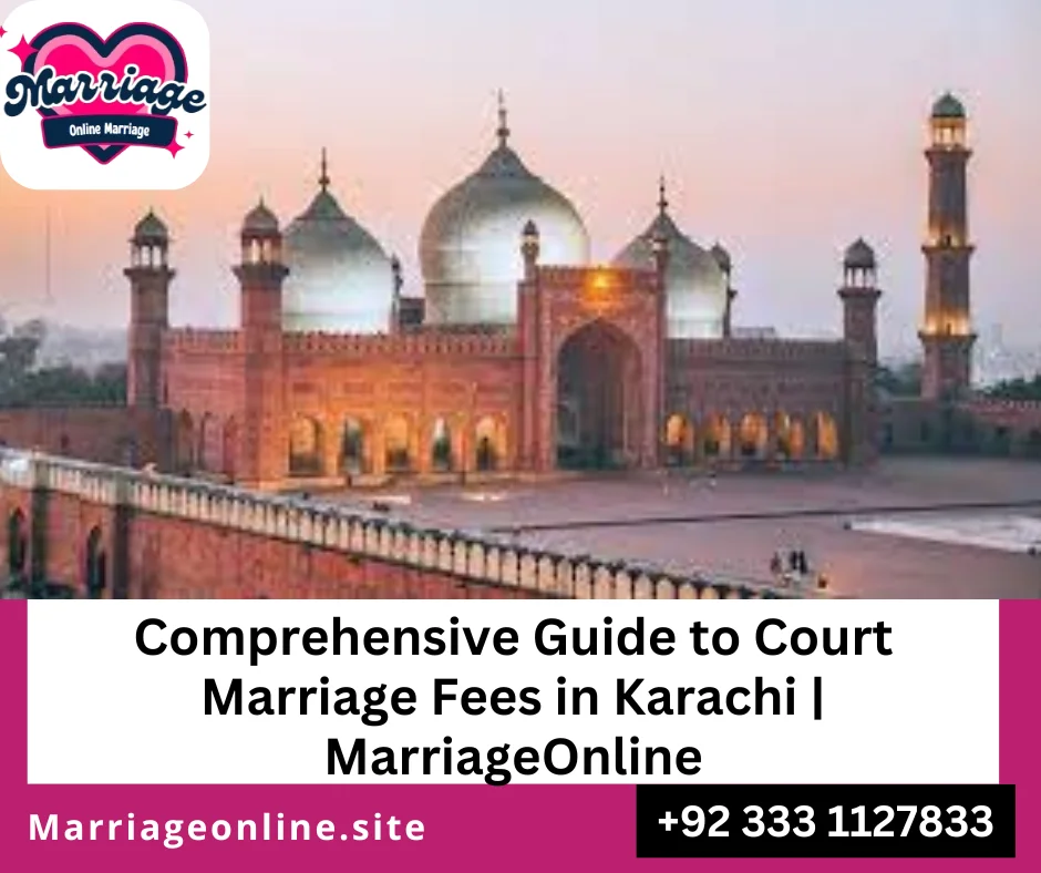 Court marriage fees Lahore